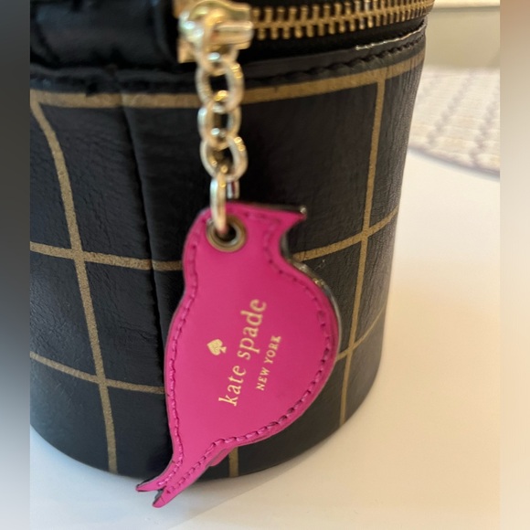 Kate Spade Jade Drive Leather Birdcage Wristlet, Black - Picture 6 of 6